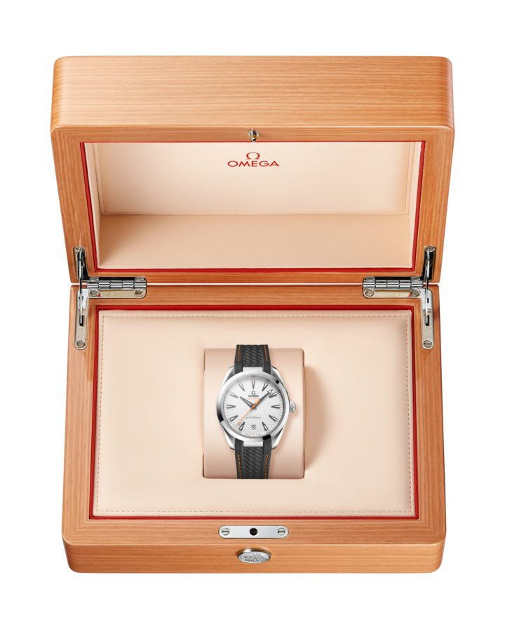 OMEGA Seamaster Aqua Terra 150M 41 mm, steel on rubber strap