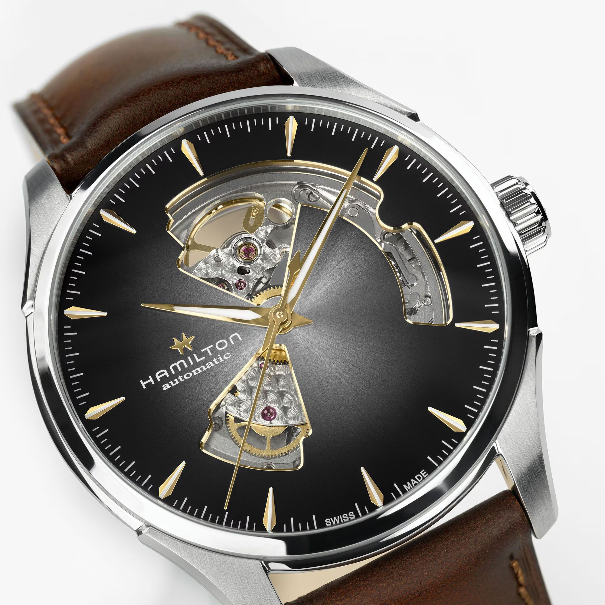 HAMILTON JAZZMASTER OPEN HEART AUTO 40MM