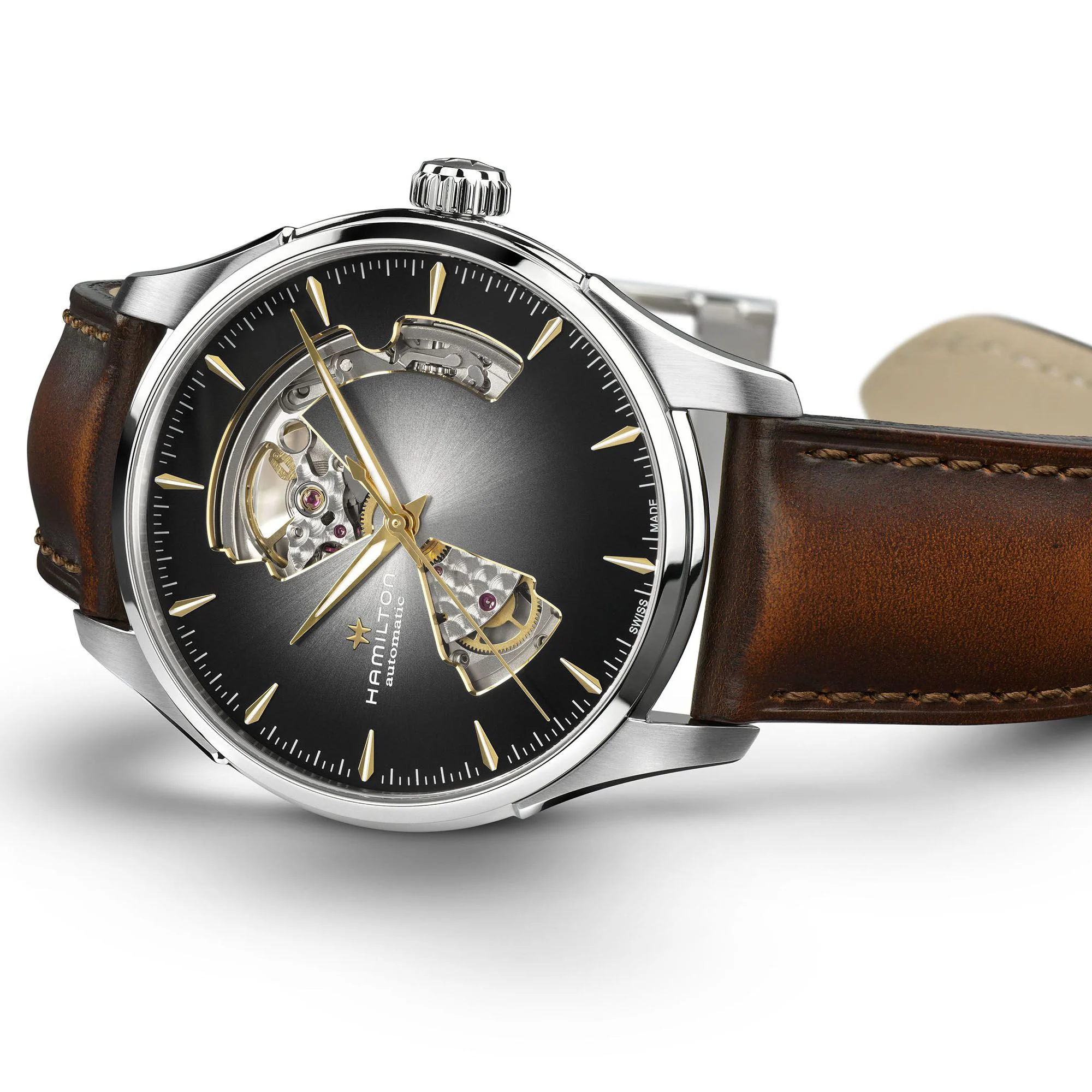 HAMILTON JAZZMASTER OPEN HEART AUTO 40MM