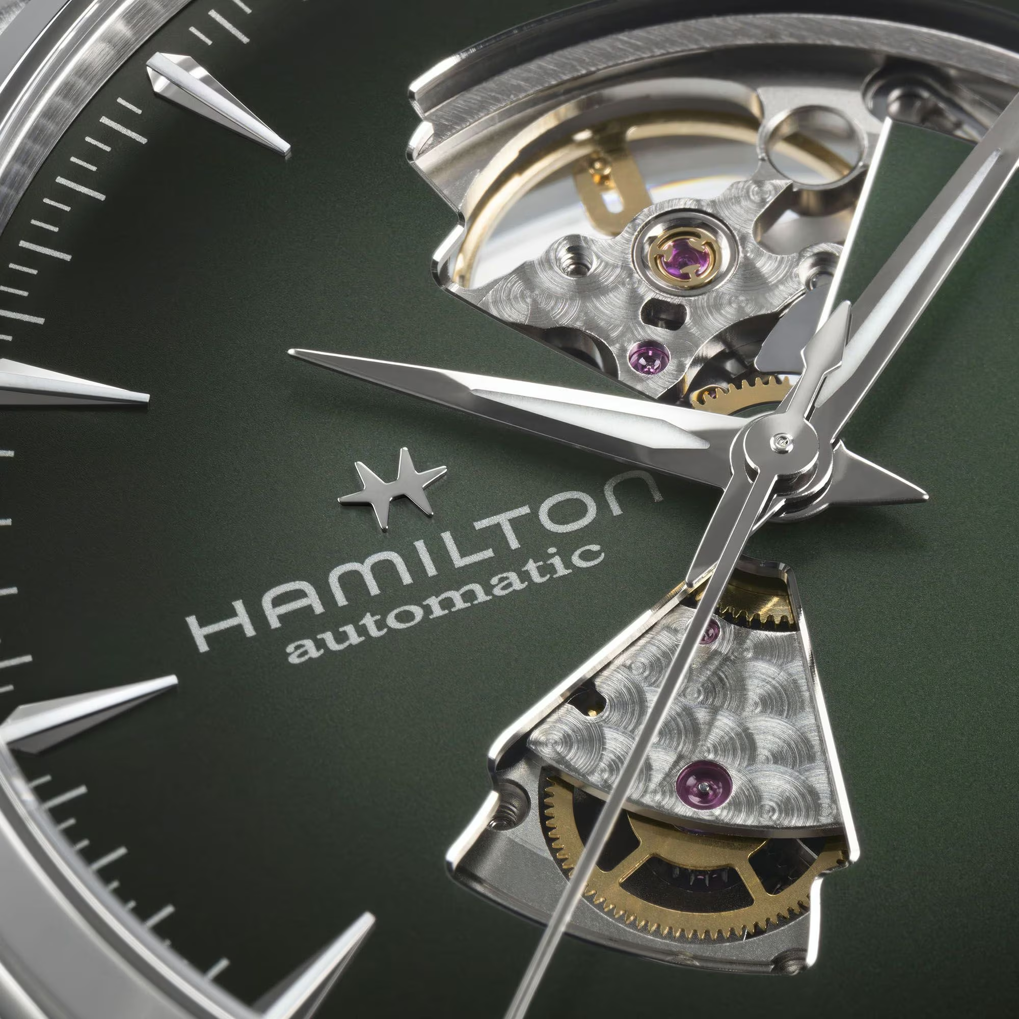HAMILTON JAZZMASTER OPEN HEART AUTO 42MM
