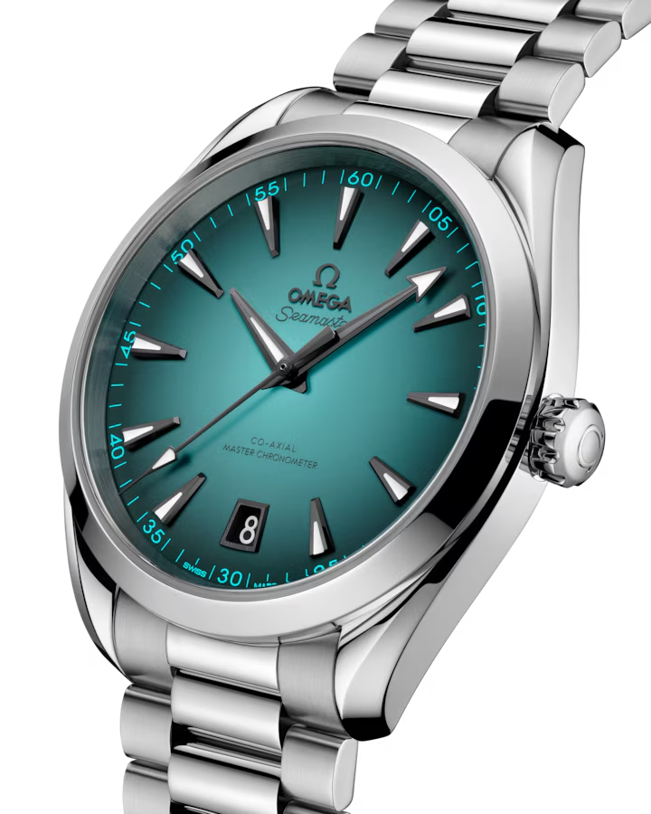 Seamaster Aqua Terra 150M 41 mm, steel on steel