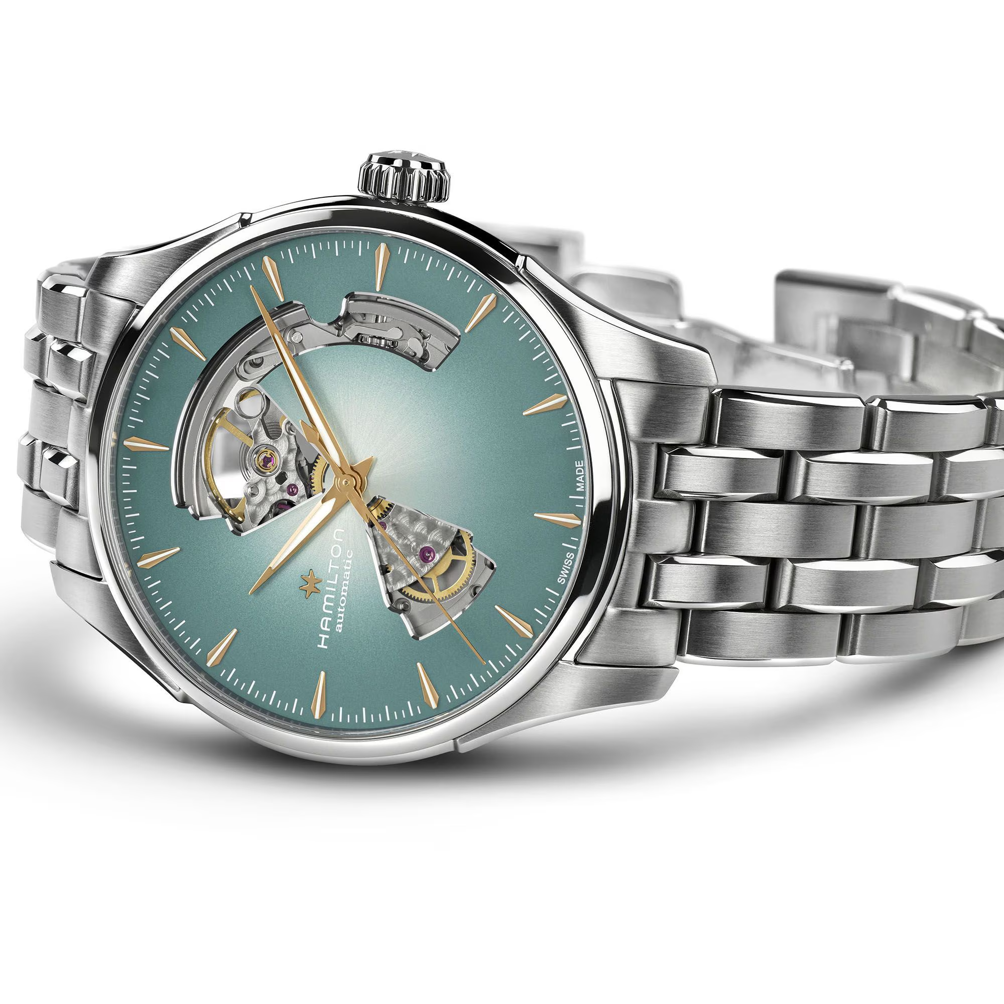 HAMILTON JAZZMASTER OPEN HEART AUTO 40MM