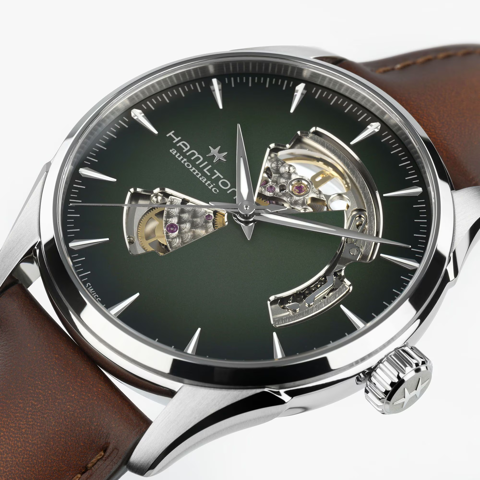 HAMILTON JAZZMASTER OPEN HEART AUTO 42MM