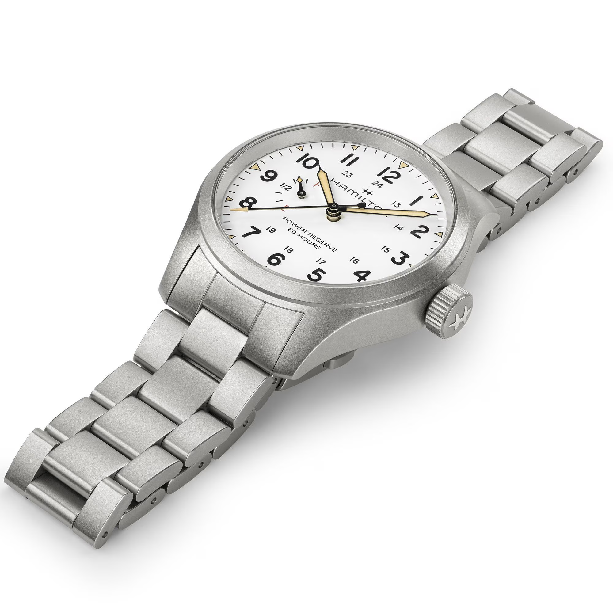 HAMILTON KHAKI FIELD MECHANICAL POWER RESERVE 40MM