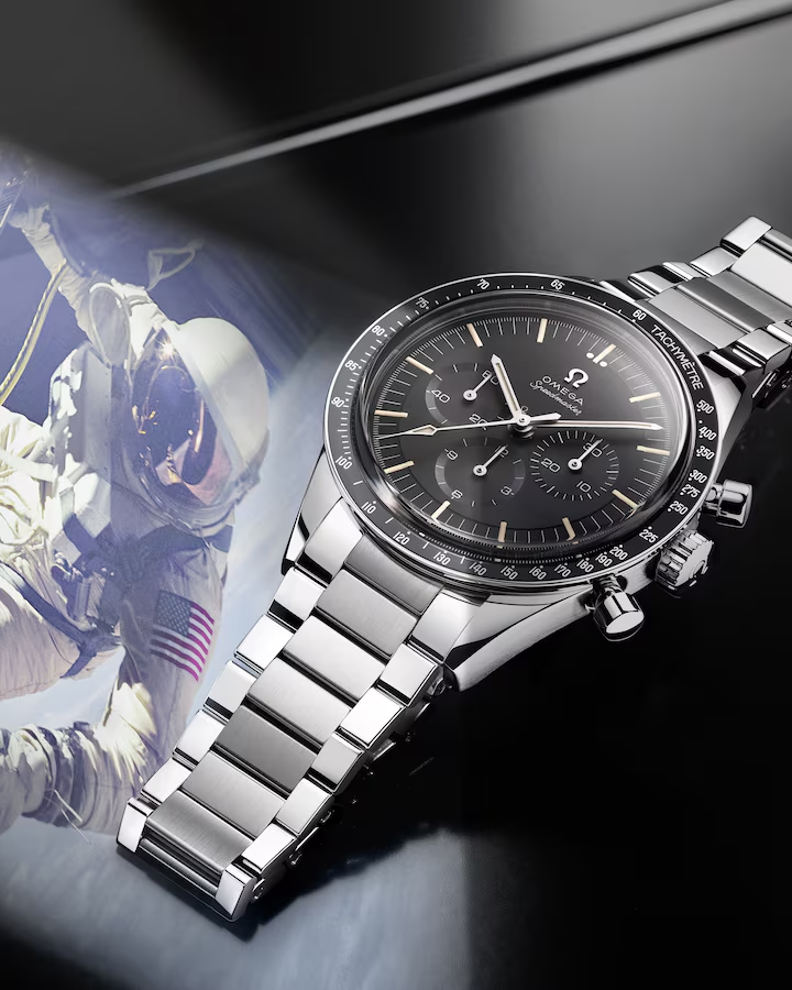 OMEGA SPEEDMASTER CALIBRE 321, 39.7MM, STEEL ON STEEL