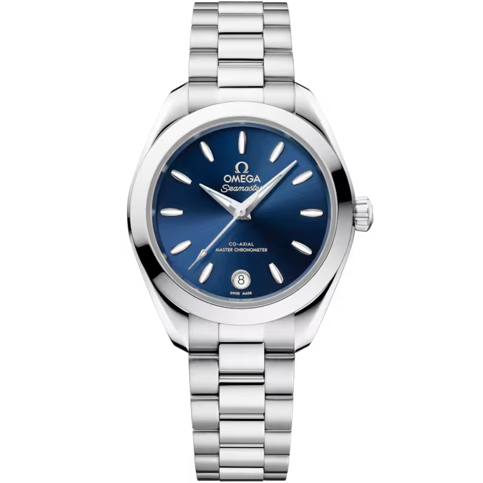 Seamaster Aqua Terra 150M 30 mm, steel on steel
