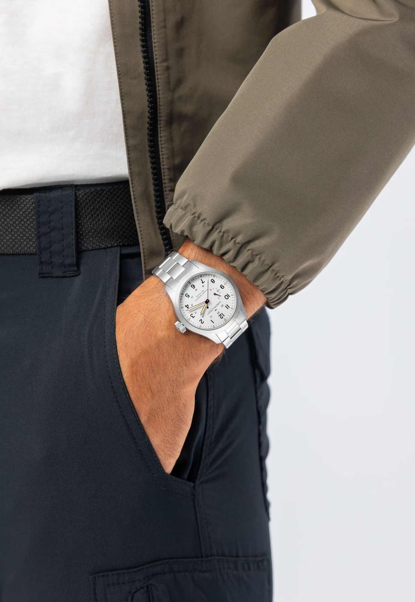 HAMILTON KHAKI FIELD MECHANICAL POWER RESERVE 40MM