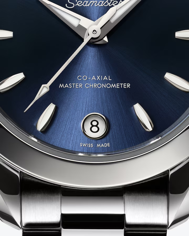 Seamaster Aqua Terra 150M 30 mm, steel on steel
