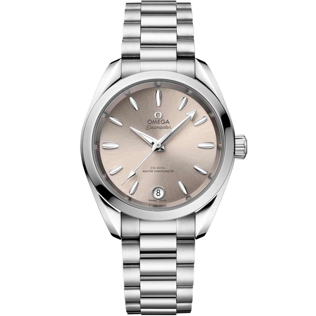 OMEGA SEAMASTER AQUA TERRA SHADES 34MM, STEEL ON STEEL