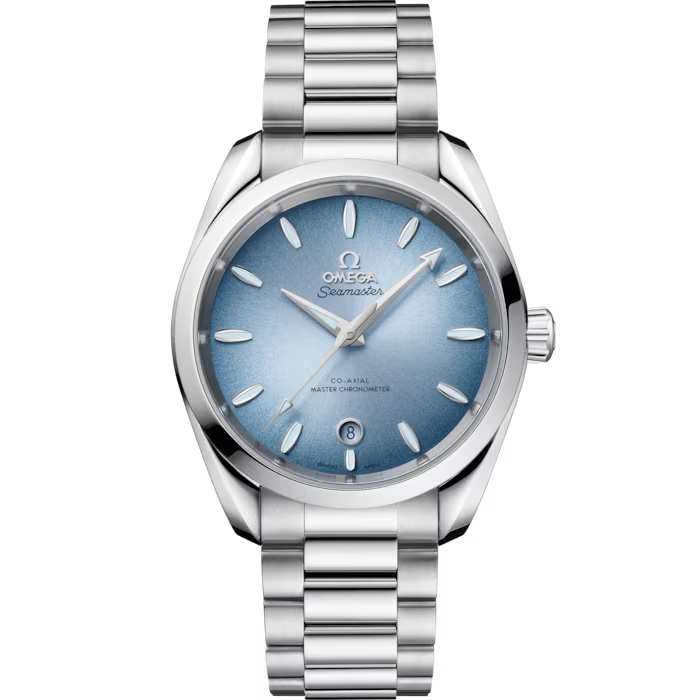 Seamaster Aqua Terra 150M 38 mm, steel on steel