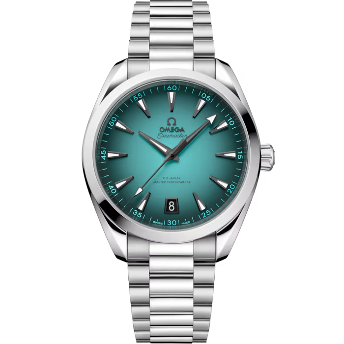 Seamaster Aqua Terra 150M 41 mm, steel on steel