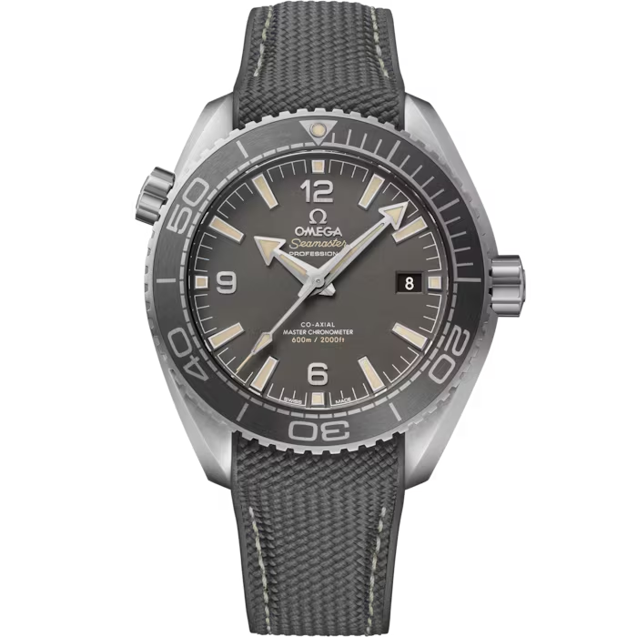 OMEGA SEAMASTER PLANET OCEAN 600M 43.5MM STEEL ON RUBBER STRAP